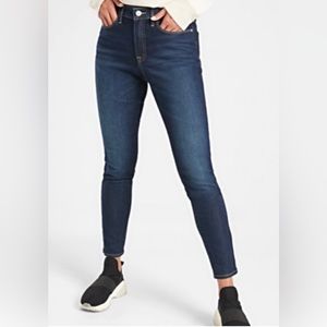 Athleta Sculptek Skinny Jeans Dark Wash